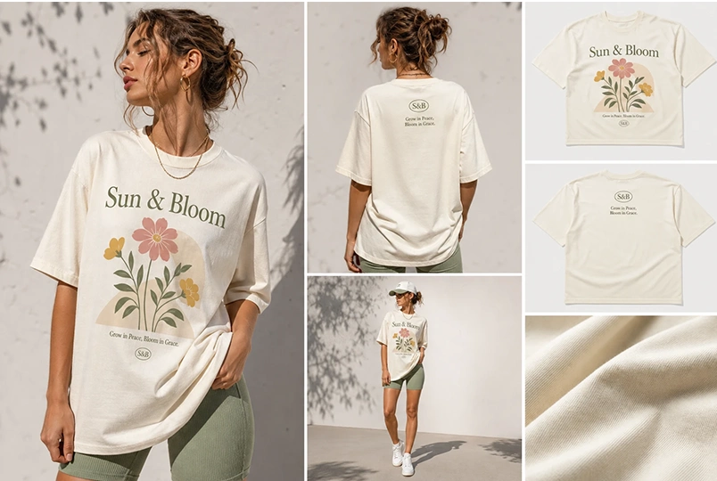 Mockup de camiseta para un listado de producto de ecommerce